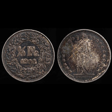 1942 2 franc for sale  CHEPSTOW