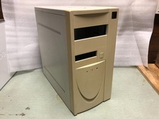 Estojo de computador vintage retrô ATX bege - Usado - Construção para dormir - Amarelado - CCS #2 comprar usado  Enviando para Brazil