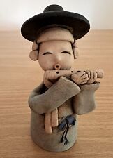 Usado, Boneca de cerâmica tradicional coreana feita à mão terra areia arte popular estatueta comprar usado  Enviando para Brazil
