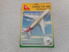 Usado, QANTAS JUMBO 747-400 MODELO DE TETO PLANO AINDA LACRADO QANTAS SOCCEROOS comprar usado  Enviando para Brazil