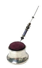 Antique silver hatpin for sale  GLOSSOP