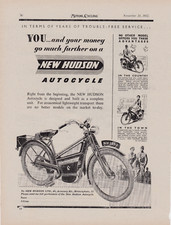 New hudson autocycle for sale  UK