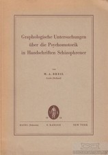 Buch graphologische untersuchu gebraucht kaufen  Leipzig