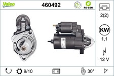 Anlasser starter valeo gebraucht kaufen  Oberlungwitz