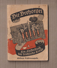 Drehorgel liederbuch fröhlich gebraucht kaufen  Borna