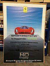 Manifesto poster ferrari usato  Reggio Emilia
