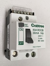 Crabtree sb6000 80a for sale  NORTHALLERTON