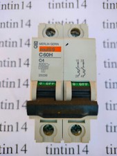 Disjuntor Merlin Gerin Multi 9 C60H C4 2 polos 4 ampères 400V ~ Frete Grátis!!! comprar usado  Enviando para Brazil