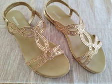 Sandalen graceland rosegold gebraucht kaufen  Plattling