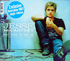 Jesse McCartney - Right Where You Want Me (CD) Austrália - Veja a descrição, usado comprar usado  Enviando para Brazil