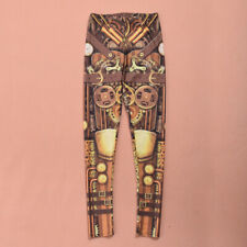 Leggings femininas cintura alta equipamento mecânico impressão 3D festa cosplay calças steampunk comprar usado  Enviando para Brazil