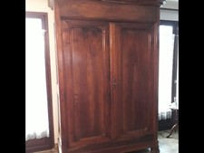 Armoire portes noyer d'occasion  Tain-l'Hermitage