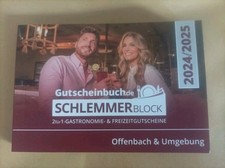 Schlemmerblock gutscheinbuch f gebraucht kaufen  Sinsheim