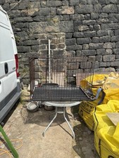 Black metal foldable for sale  TODMORDEN