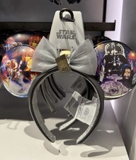 Faixa de cabeça orelha Mickey Minnie 45th Star Wars Empire Strikes Back parques da Disney 2025, usado comprar usado  Enviando para Brazil
