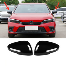 Capa de acabamento espelhos laterais preta brilhante para Honda Civic 2022 2023 comprar usado  Enviando para Brazil