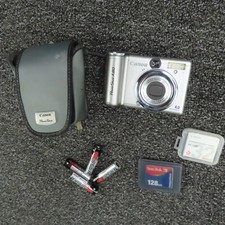 Usado, Cartão de memória e estojo para câmera digital Canon Power Shot A80 Point Shoot LEIA comprar usado  Enviando para Brazil