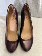 Clarks high wedge for sale  WATFORD