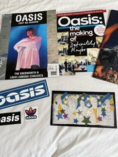 Oasis tour programme for sale  LONDON