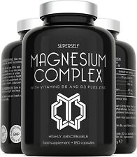 Citrato de magnésio 440mg com zinco vitamina D3 e B6 - 180 comprimidos - Suporte imunológico, usado comprar usado  Enviando para Brazil