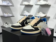 Tênis unissex moda AJ1 retrô baixo fragmento Travis Scott comprar usado  Enviando para Brazil