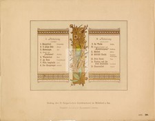 Tipografía decorativa y diseño impreso 1891 intercambio de patrones gráficos #E579 segunda mano  Embacar hacia Mexico