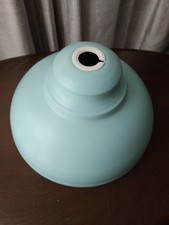 Blue metal lampshade for sale  ROTHERHAM