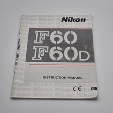 Nikon f60 f60d for sale  FRINTON-ON-SEA