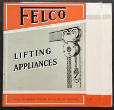 Felco lifting appliances for sale  LEICESTER