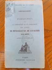 Fascicule mitrailleuses cavale d'occasion  Metz-
