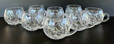 Conjunto de 8 copos perfurados de cristal de cerejeira Gorham 2 3/4" cristal cortado por ventilador comprar usado  Enviando para Brazil