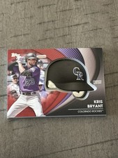 2022 Topps Update Series - Capacete comemorativo Kris Bryant vermelho /10, usado comprar usado  Enviando para Brazil