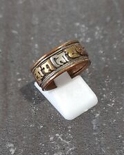 Bague tibet cuivre d'occasion  Montchanin