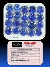 Lotto zaffiri blu usato  Italia