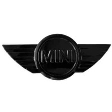 Mini Cooper emblema preto brilhante emblema dianteiro traseiro R56 R50 R58 R52 R53 R55 F56 F55 comprar usado  Enviando para Brazil