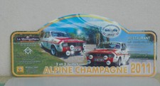 Ancienne plaque rallye d'occasion  Eckbolsheim