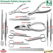 Kit cirúrgico de podologia cortador de unhas grossas correção de unhas encravadas comprar usado Kit cirúrgico de podologia cortador de unhas grossas correção de unhas encravadas comprar usado  Enviando para Brazil