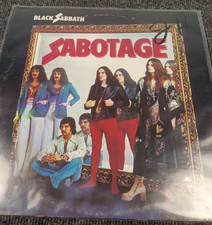 Black Sabbath Ozzy Sabotage LP BS 2822 1975 Warner Bros Osborne, usado comprar usado  Enviando para Brazil