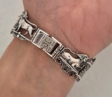 bracciale antico argento massiccio usato bracciale antico argento massiccio usato Solza