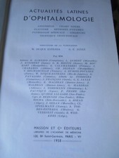 Actualités latines ophtalmolo d'occasion  Isigny-le-Buat
