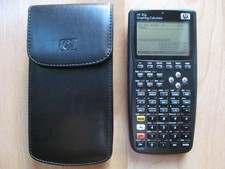 Calculadora gráfica HP 50g funcionando com estojo comprar usado  Enviando para Brazil