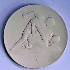 Manufaktur meissen medaille gebraucht kaufen  Berlin