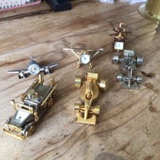 6xminiature clocks collection for sale  KEIGHLEY