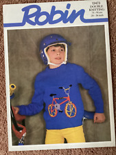 Robin knitting pattern for sale  DONCASTER