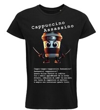 Maglietta brainrot cappuccino usato  Buseto Palizzolo