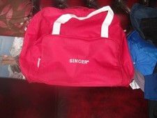 Bright red singer for sale  BACUP