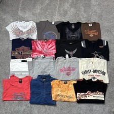 Lote atacado feminino 16 camisetas Harley Davidson motocicleta tanques mangas compridas comprar usado  Enviando para Brazil