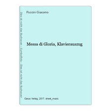 Messa gloria klavierauszug gebraucht kaufen  Ohlsbach