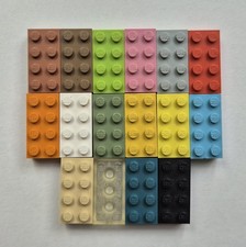 LEGO MODULEX 16 TIJOLOS 2x4 COM LOGOTIPO LEGO EM TACHAS comprar usado  Enviando para Brazil