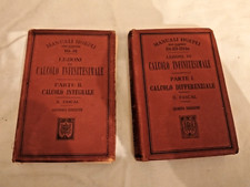 Lotto manuali hoepli usato  Spadafora